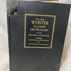 The New Webster Encyclopedic Dictionary Of The English Language 1980 - Kreskin